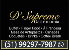 D SUPREME GASTRONOMIA - BUFFET, FINGER FOOD,  FRRANCESA, MESA DE ANTEPASTOS, CANAPS COQUETEL, DRINKS E COFFEE BREAK - PORTO ALEGRE - RS - B4